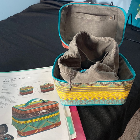 Silpada Tucson Jewelry Tote, F0007, New - Picture 1 of 11